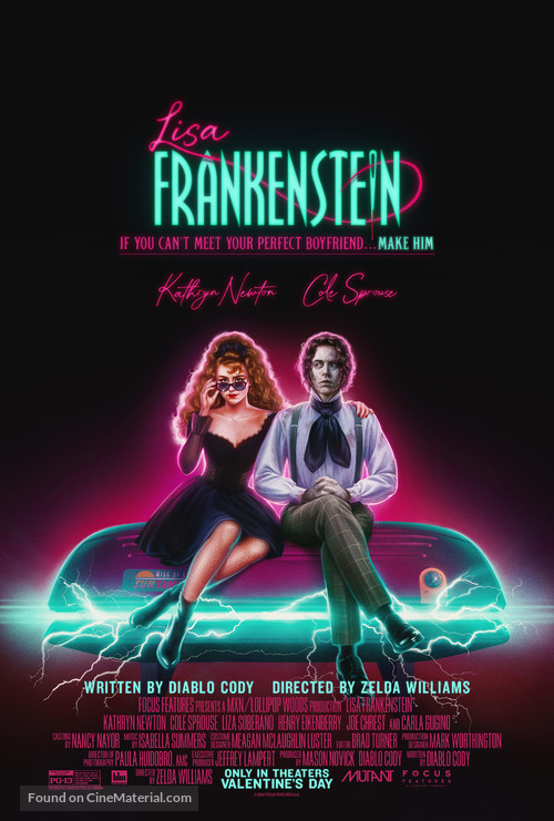 Lisa Frankenstein - Movie Poster