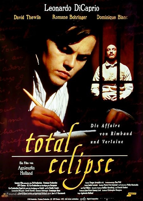 Total Eclipse - German Movie Poster