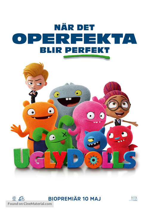 UglyDolls - Swedish Movie Poster