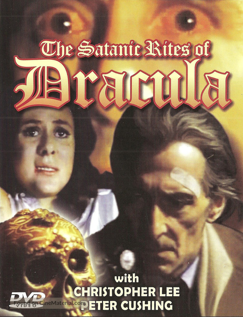 The Satanic Rites of Dracula - DVD movie cover