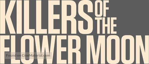 Killers of the Flower Moon - Logo