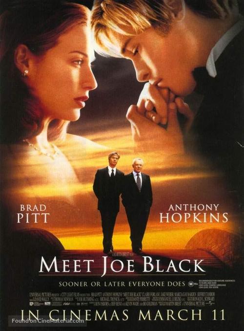 Meet Joe Black - Advance movie poster