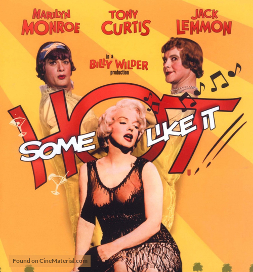 Some Like It Hot - Blu-Ray movie cover