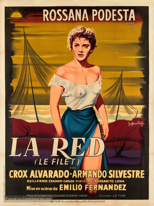 La red - French Movie Poster