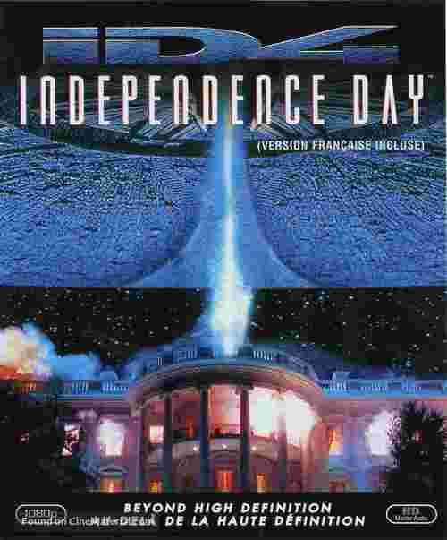 Independence Day - Canadian Blu-Ray movie cover