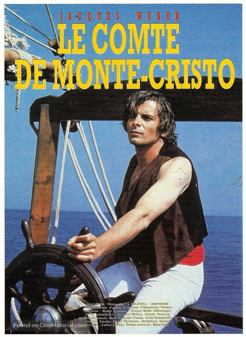 &quot;Le comte de Monte-Cristo&quot; - French Movie Cover