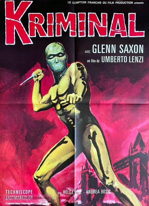 Kriminal - French Movie Poster