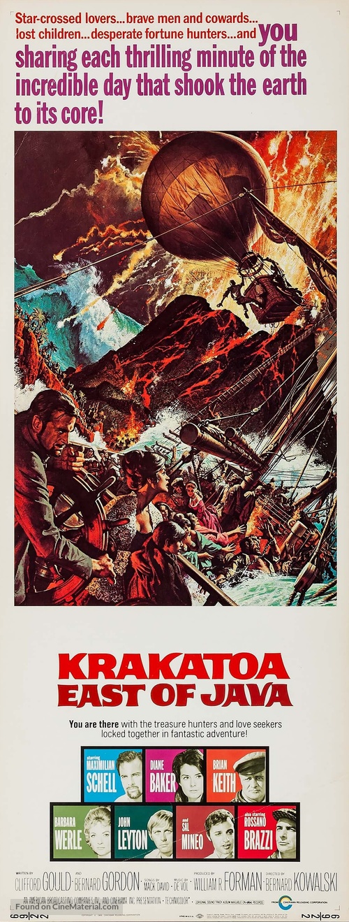 Krakatoa, East of Java - Movie Poster