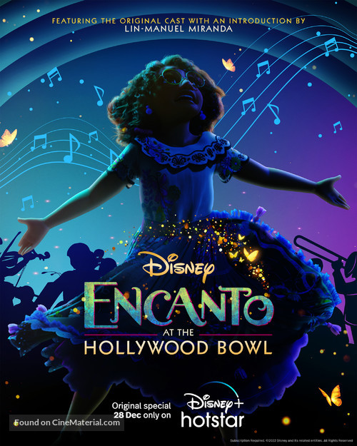 Encanto at the Hollywood Bowl - Indian Movie Poster