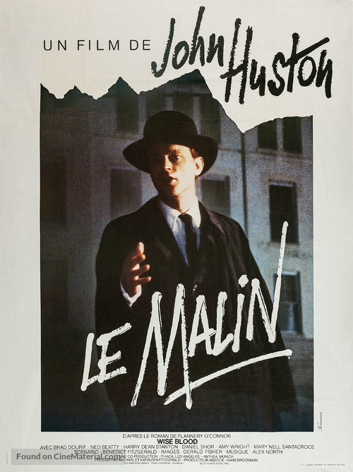 Wise Blood - French Movie Poster
