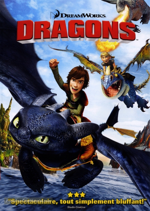 How to Train Your Dragon - French Movie Cover