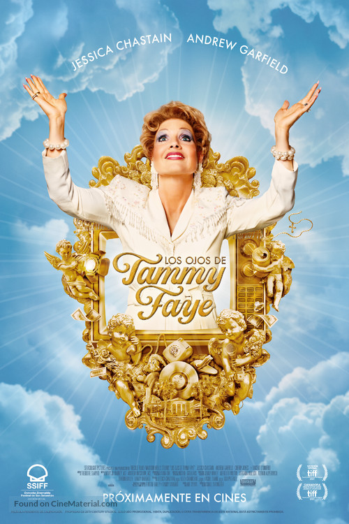 The Eyes of Tammy Faye - Spanish Movie Poster