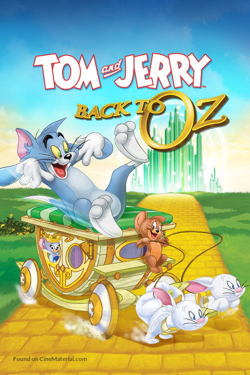 Tom &amp; Jerry: Back to Oz - DVD movie cover