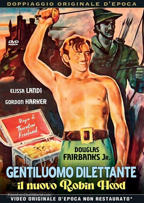 The Amateur Gentleman - Italian DVD movie cover