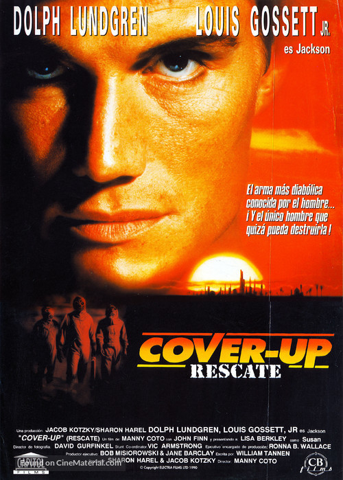 Cover Up - Spanish DVD movie cover