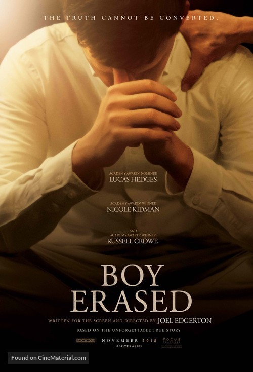 Boy Erased - Movie Poster
