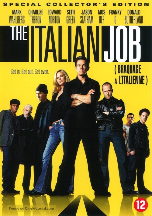 The Italian Job - Dutch Movie Cover