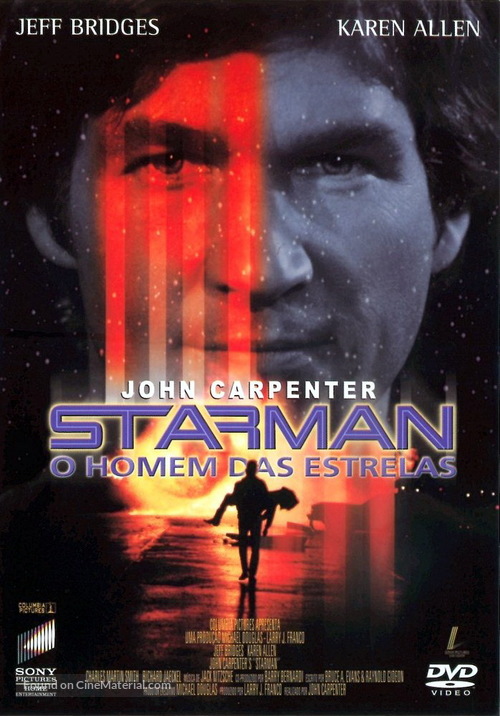 Starman - Portuguese DVD movie cover