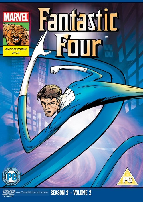 &quot;Fantastic Four&quot; - British DVD movie cover