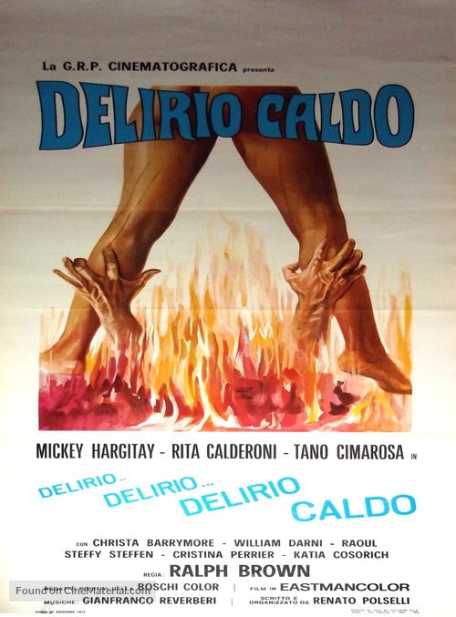 Delirio caldo - Italian Movie Poster