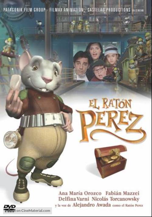 El rat&oacute;n P&eacute;rez - Argentinian DVD movie cover