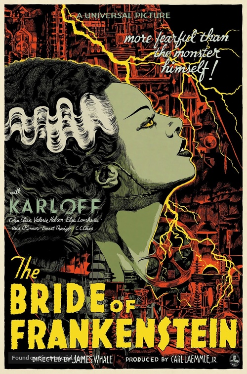 Bride of Frankenstein - poster