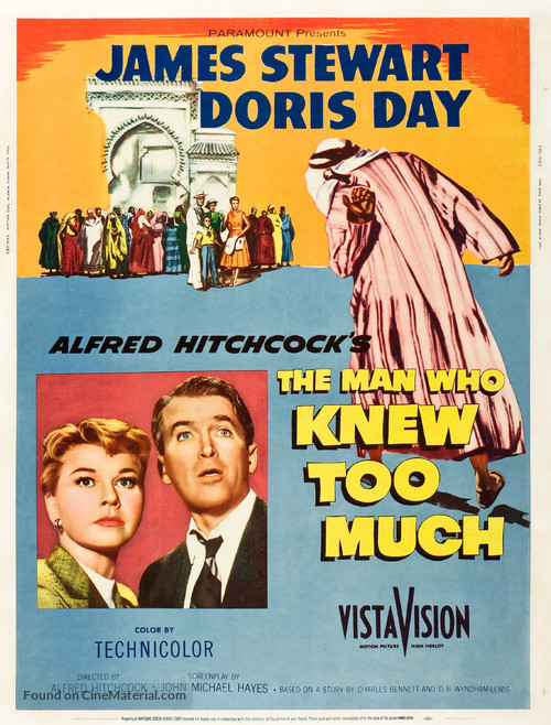 The Man Who Knew Too Much - Movie Poster