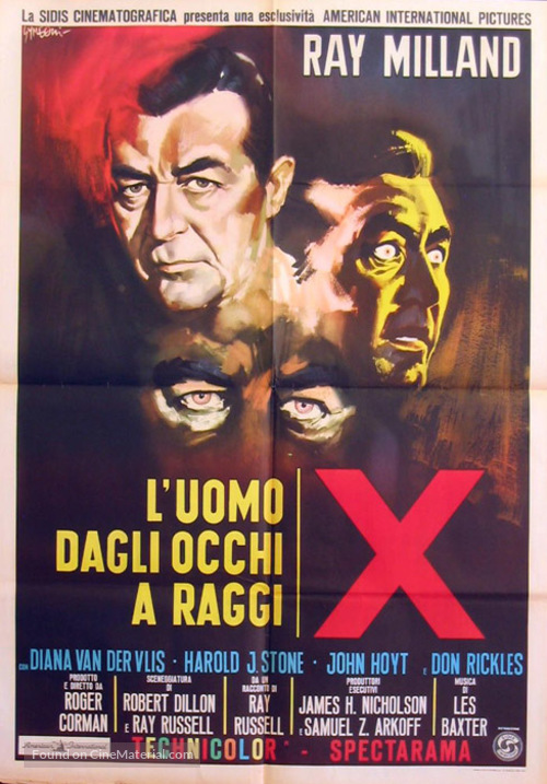 X - Italian Movie Poster