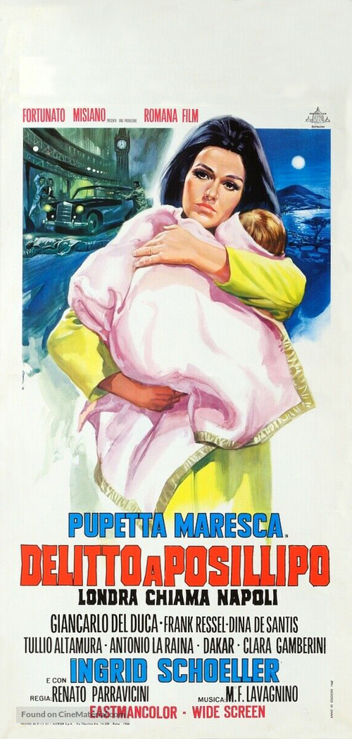 Delitto a Posillipo - Italian Movie Poster