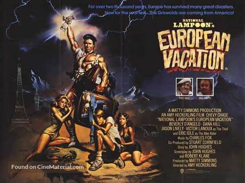 European Vacation - British Movie Poster