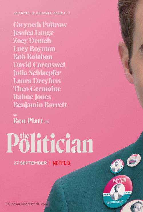 &quot;The Politician&quot; - Dutch Movie Poster