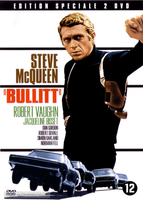 Bullitt - Dutch DVD movie cover