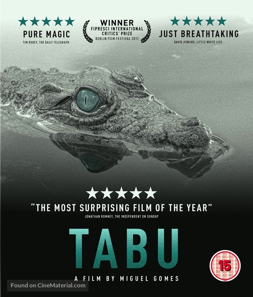 Tabu - British Blu-Ray movie cover