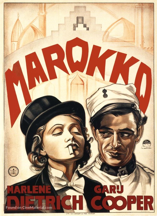 Morocco - Dutch Movie Poster