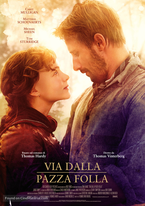 Far from the Madding Crowd - Italian Movie Poster