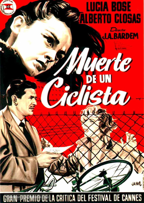 Muerte de un ciclista - Spanish Movie Poster