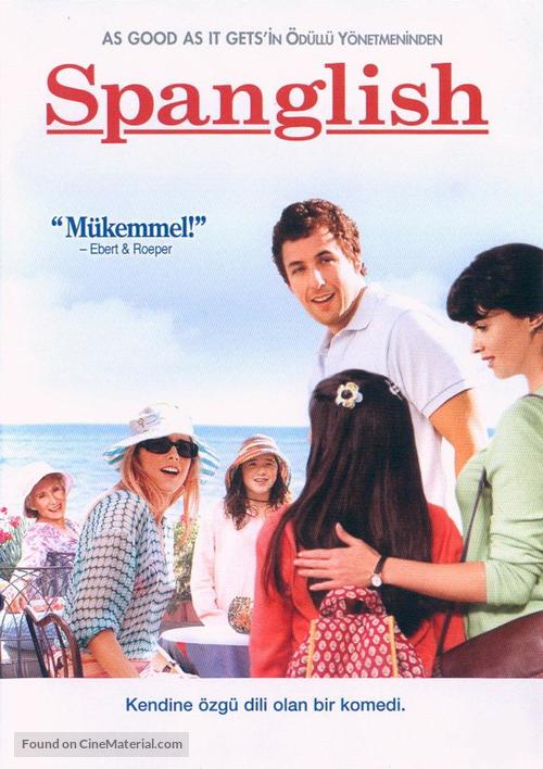 Spanglish - Turkish DVD movie cover