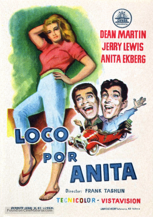 Hollywood or Bust - Spanish Movie Poster