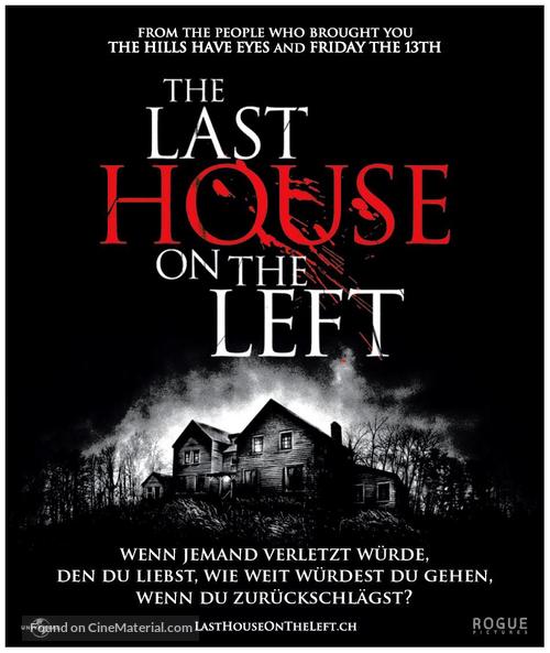 The Last House on the Left - Swiss Movie Poster