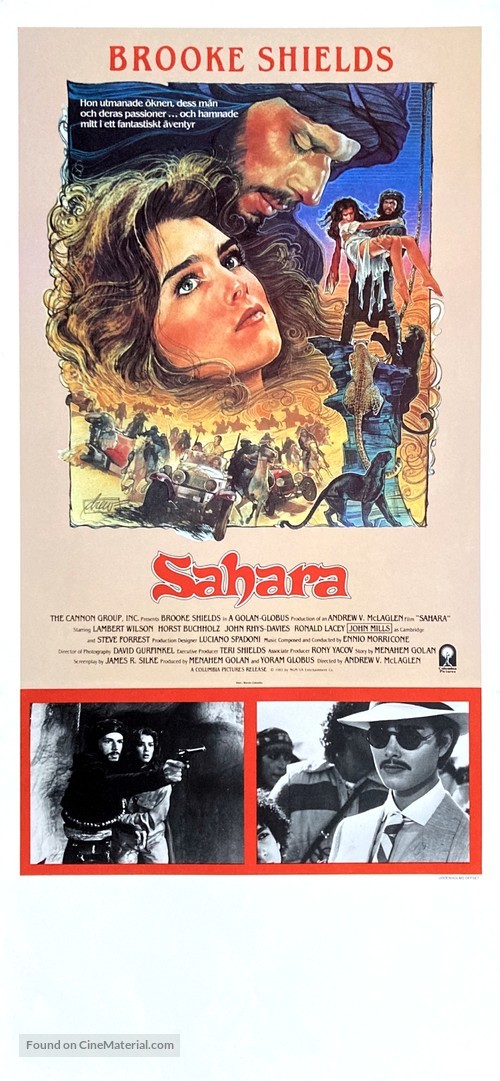 Sahara - Swedish Movie Poster