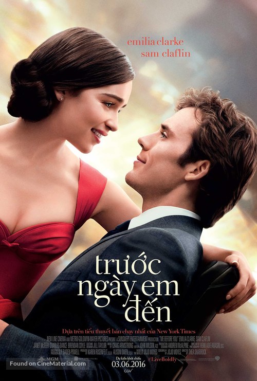 Me Before You - Vietnamese Movie Poster