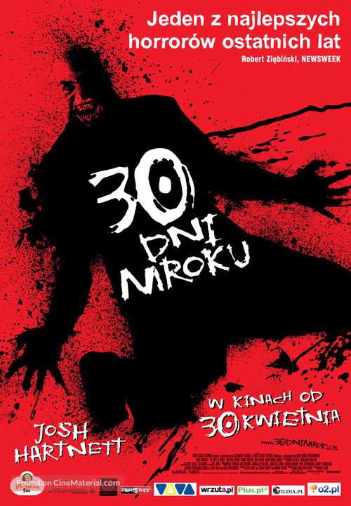 30 Days of Night - Polish Movie Poster