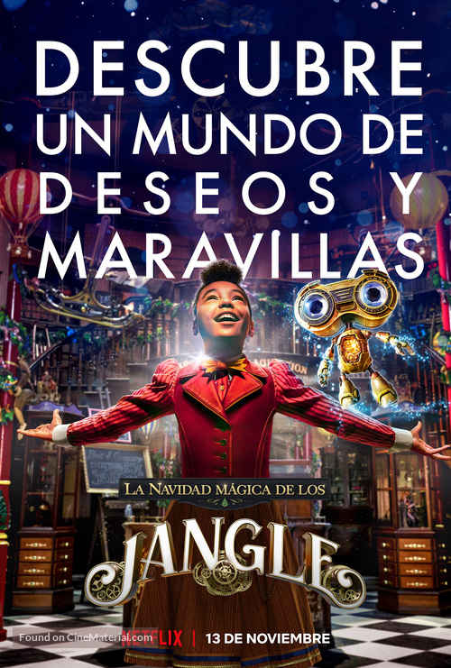 Jingle Jangle: A Christmas Journey - Spanish Movie Poster