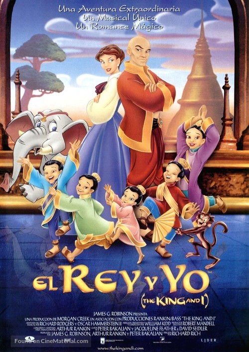 The King and I - Spanish poster