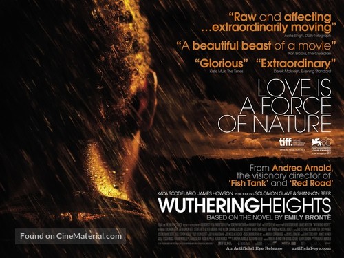 Wuthering Heights - British Theatrical movie poster