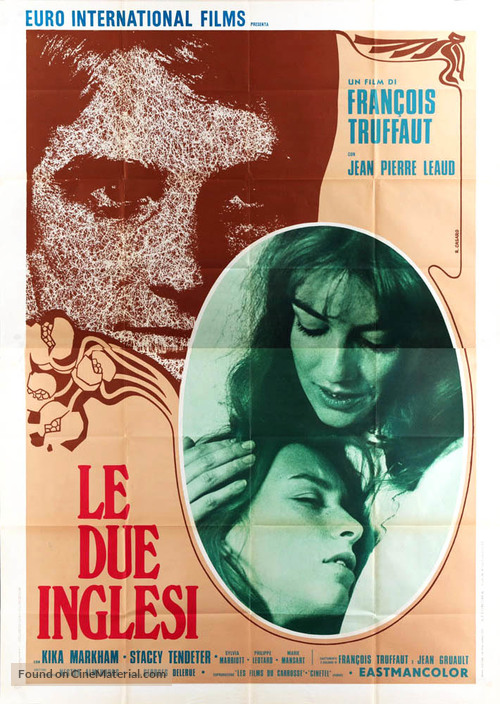 Les deux anglaises et le continent - Italian Movie Poster