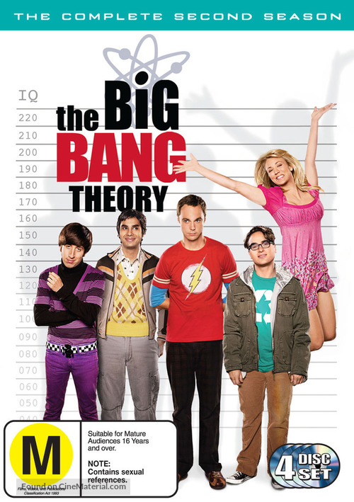 &quot;The Big Bang Theory&quot; - New Zealand DVD movie cover