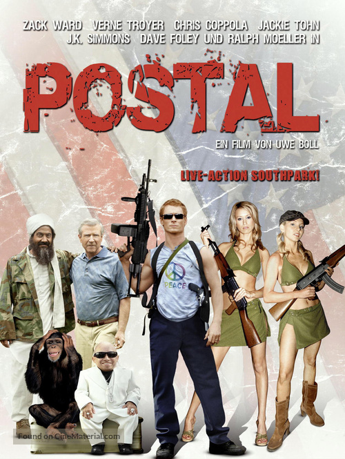 Postal - German DVD movie cover