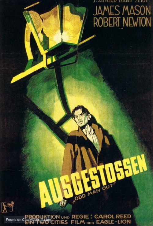 Odd Man Out - German Movie Poster