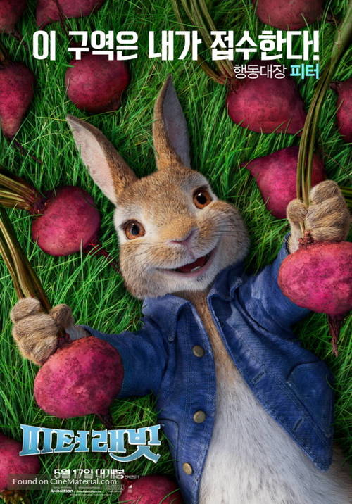 Peter Rabbit - South Korean Movie Poster